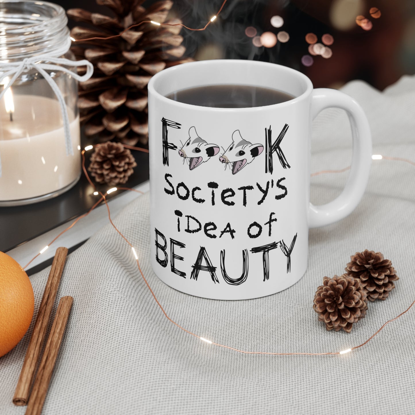 Feeling Pretty White Mug
