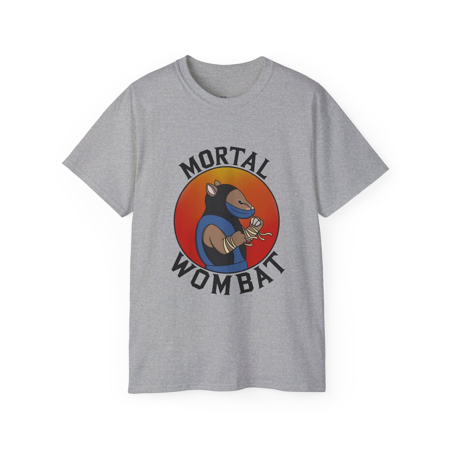 Mortal Wombat Unisex Heavy Cotton Tee