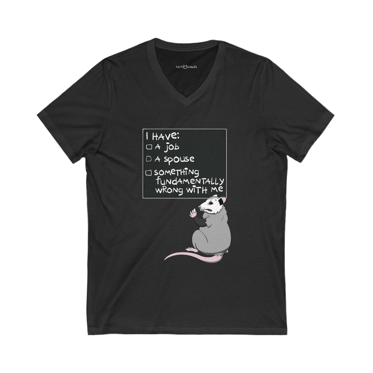 Tick The Box Unisex V-Neck T-shirt