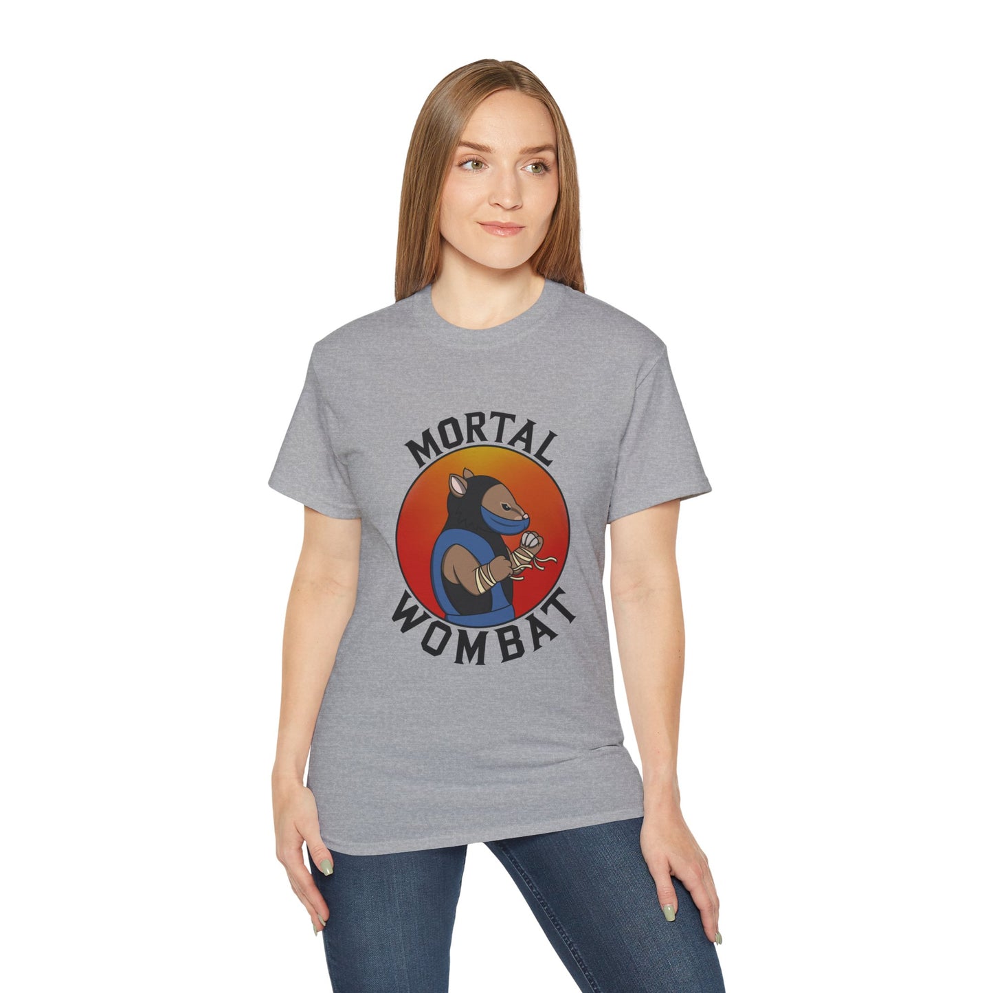 Mortal Wombat Unisex Heavy Cotton Tee