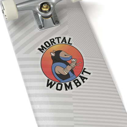Mortal Wombat Sticker