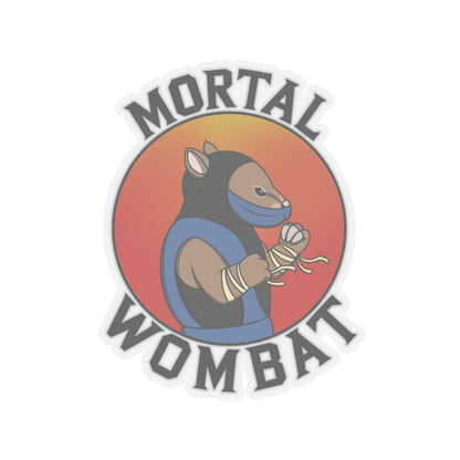 Mortal Wombat Sticker