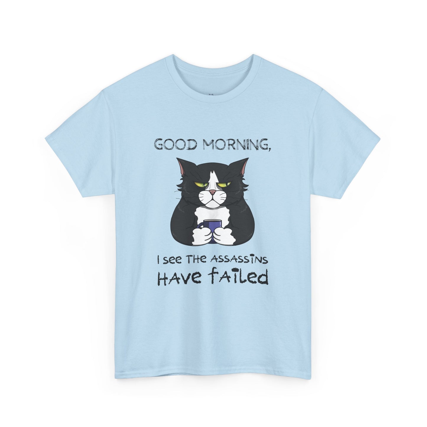 Good Morning Unisex Heavy Cotton Tee