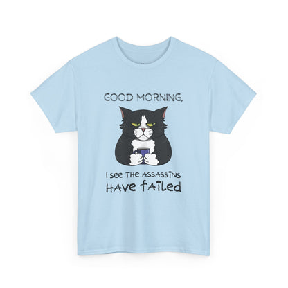 Good Morning Unisex Heavy Cotton Tee