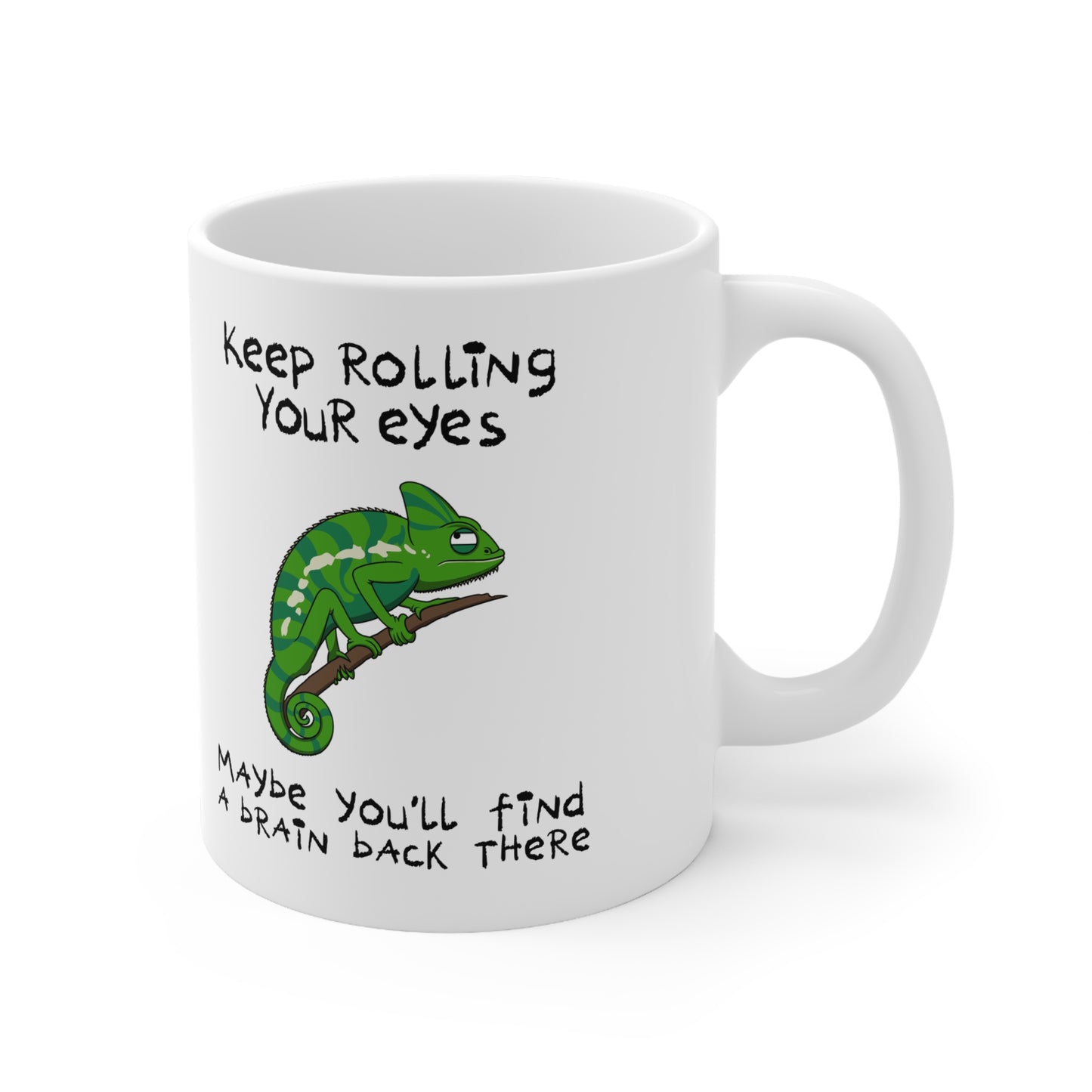 The Eyeroll White Mug