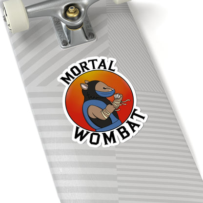 Mortal Wombat Sticker