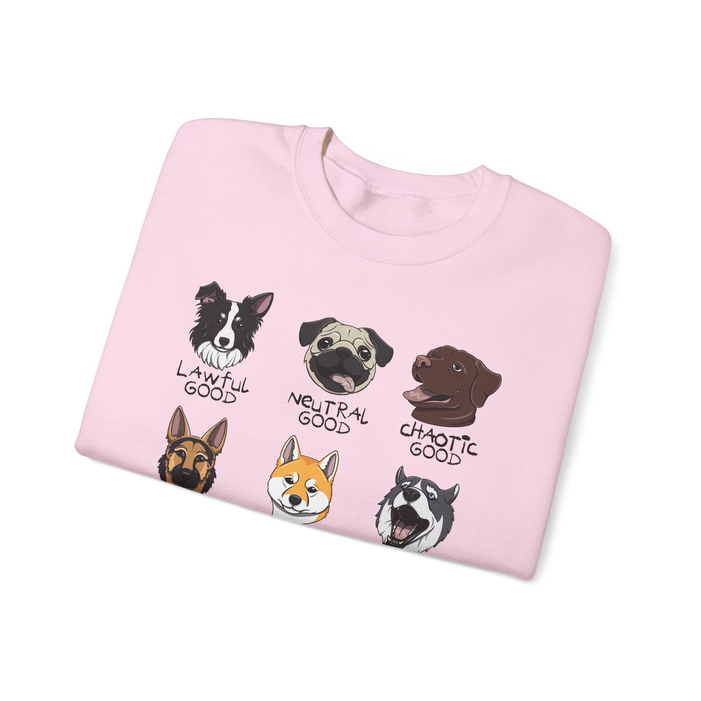 DnD Dog Alignments Unisex Sweatshirt