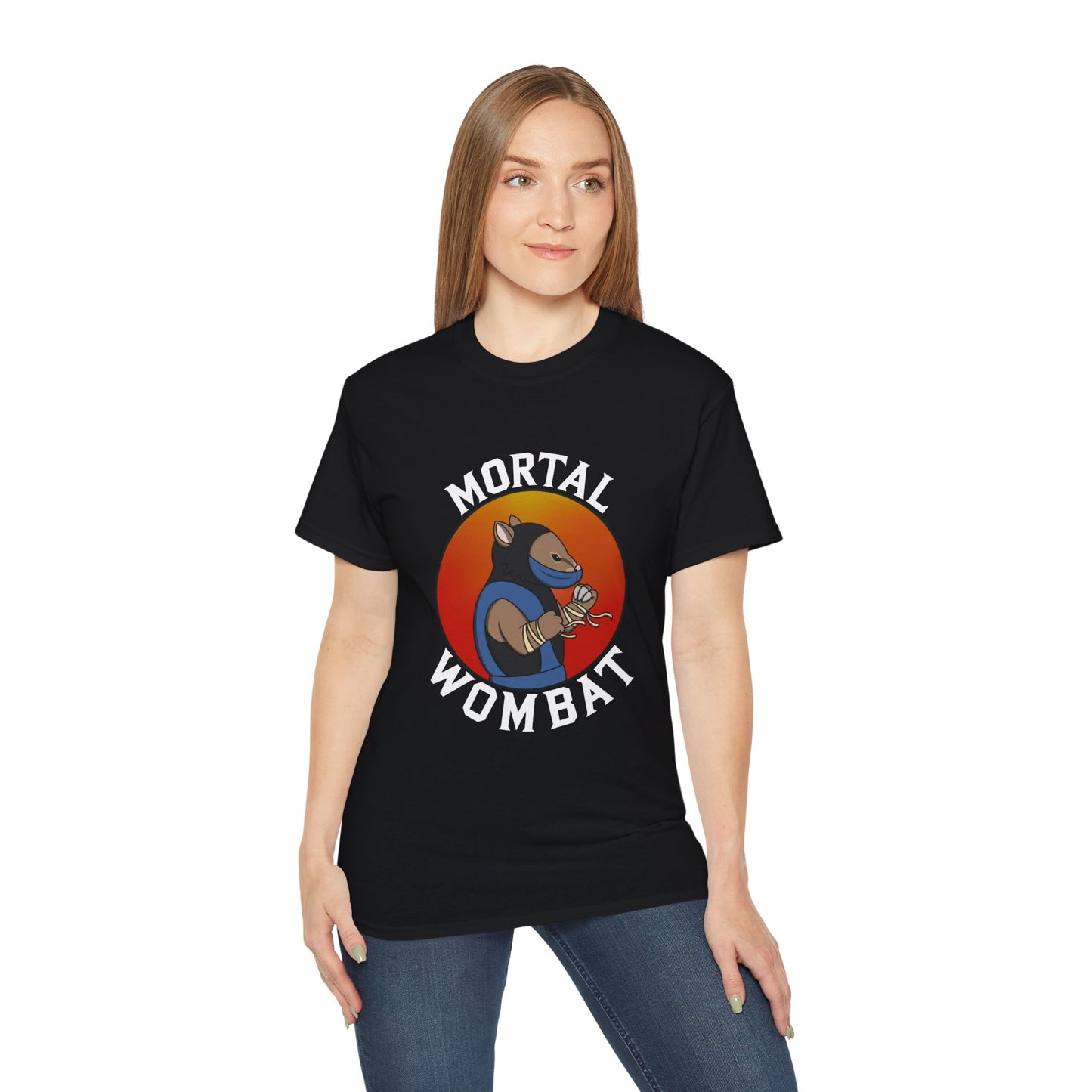 Mortal Wombat Unisex Heavy Cotton Tee