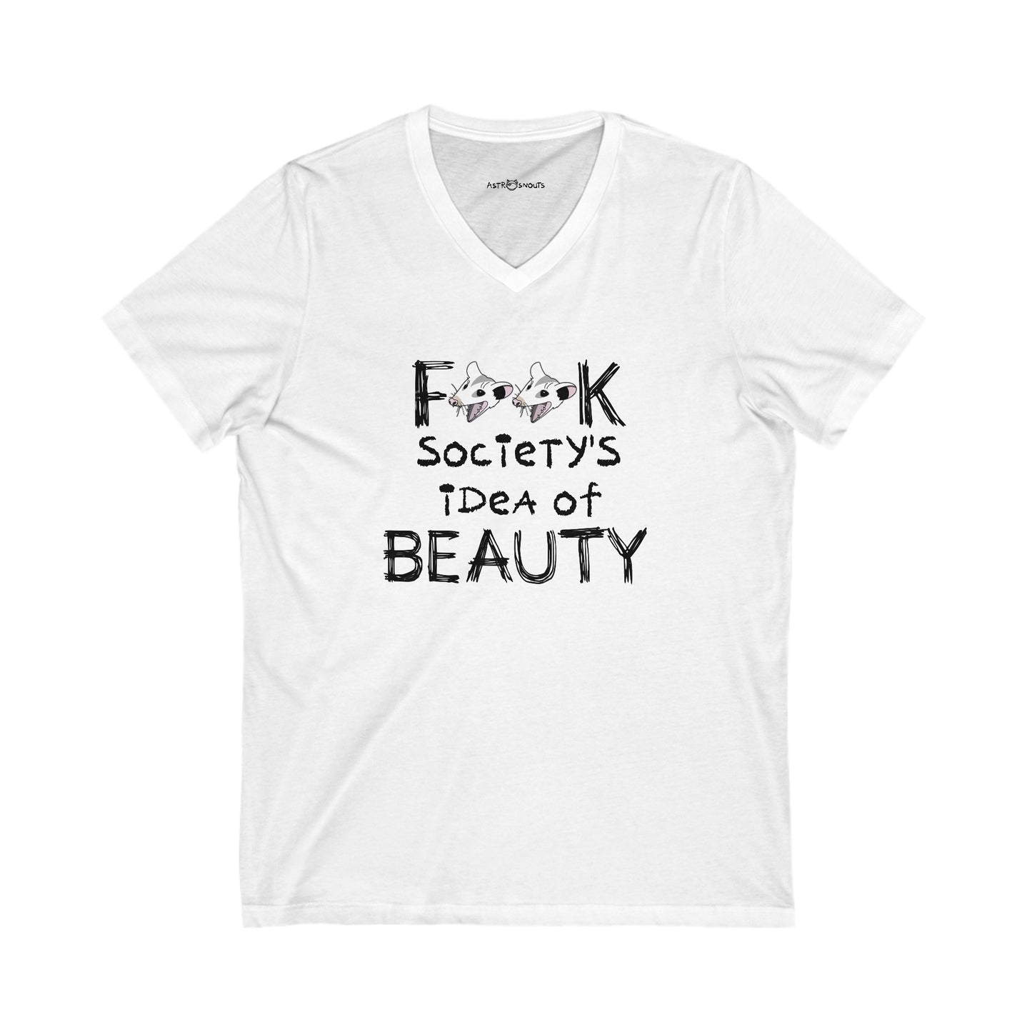 Feeling Pretty Unisex V-Neck T-shirt