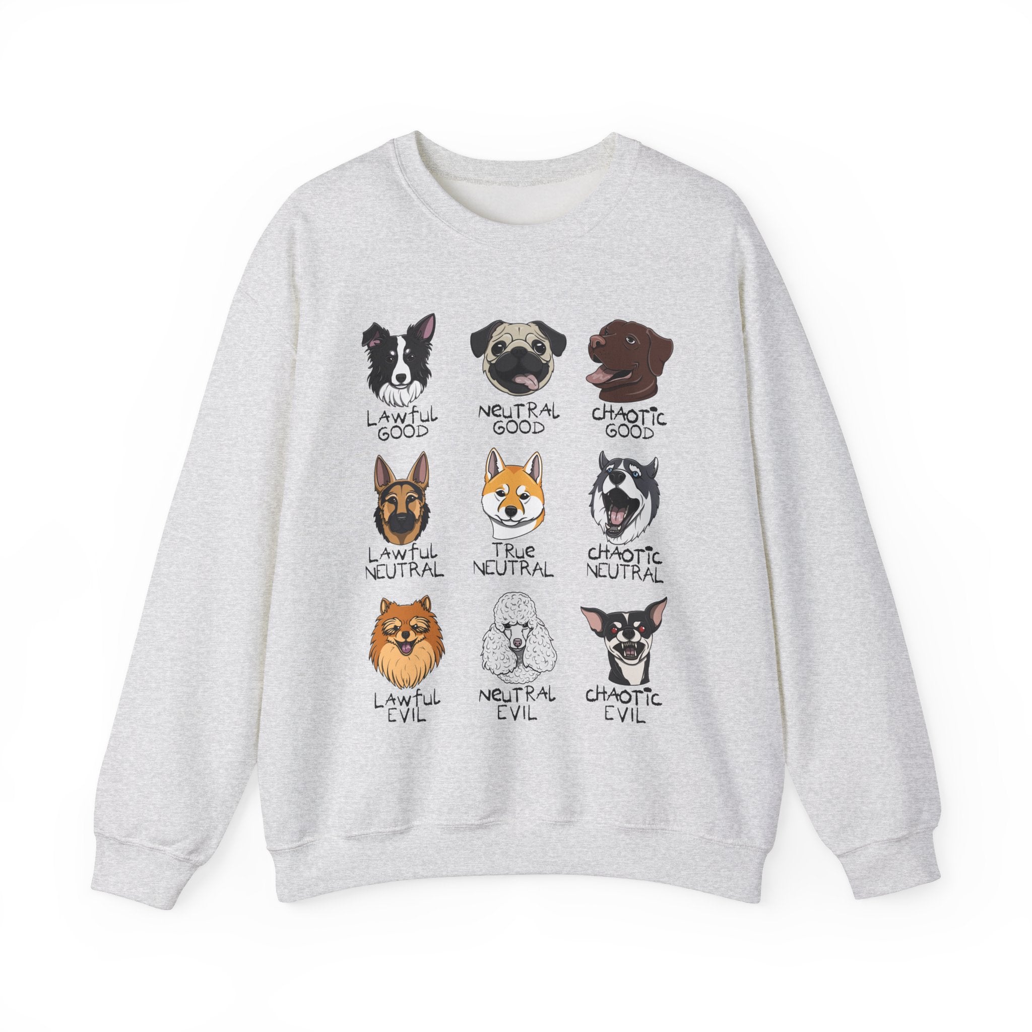 DnD Dog Alignments Unisex Sweatshirt – Astrosnouts