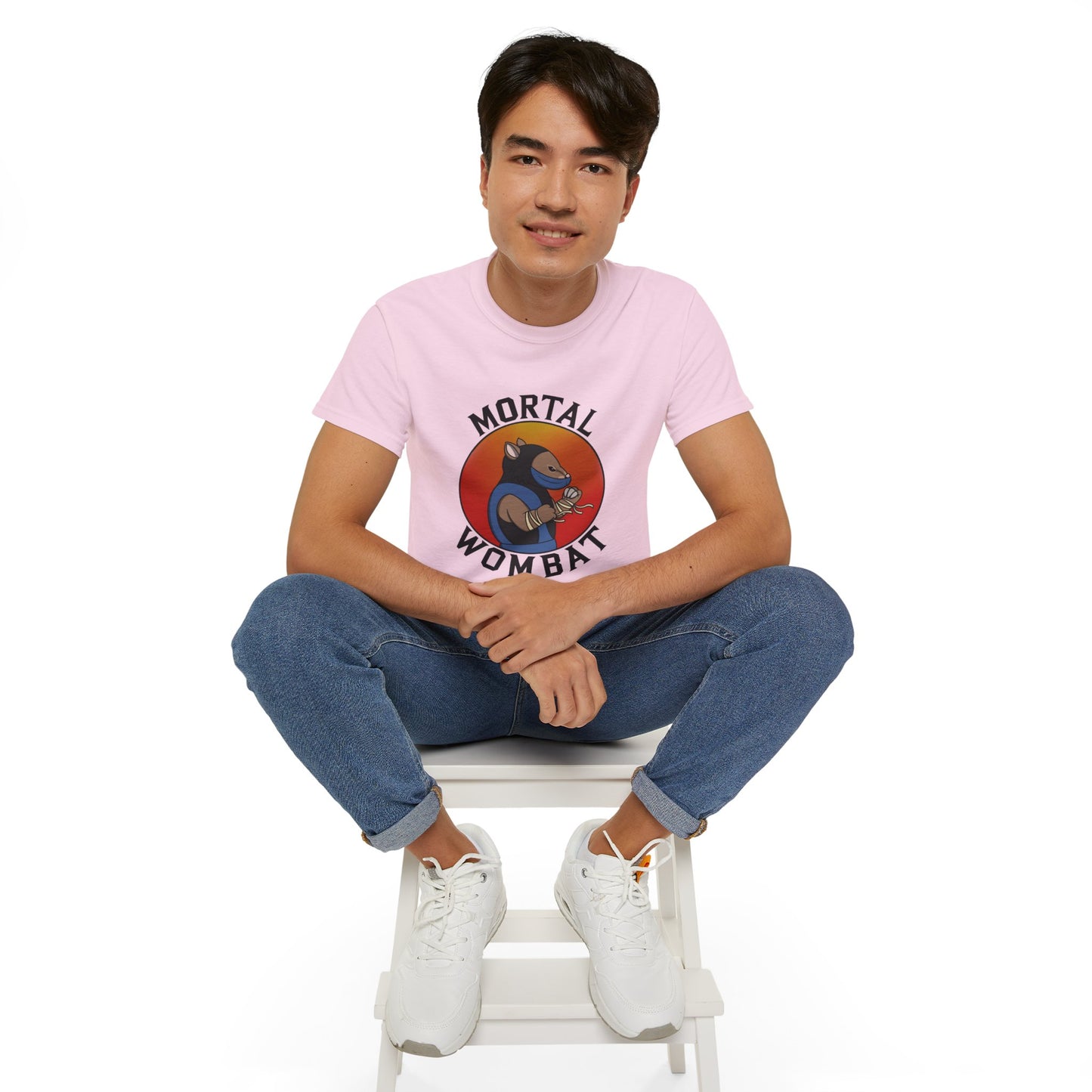 Mortal Wombat Unisex Heavy Cotton Tee