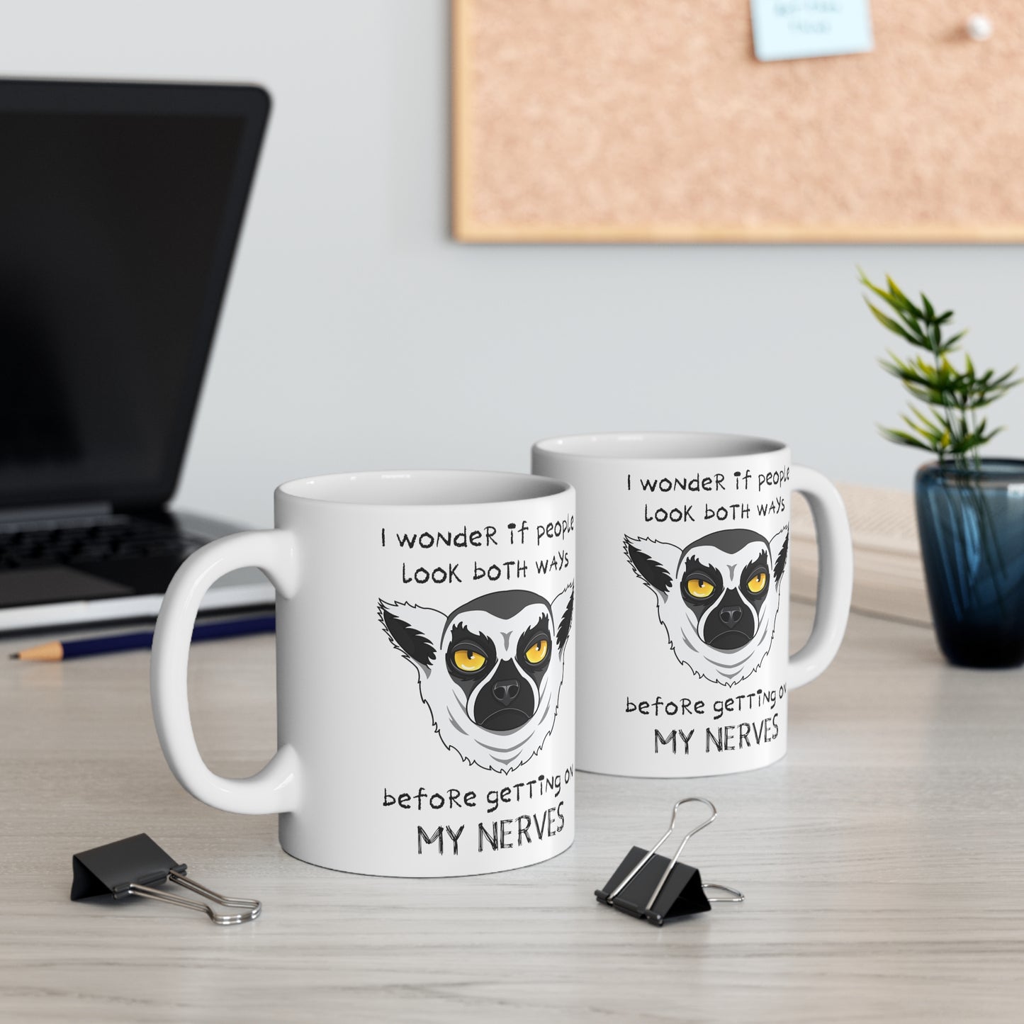 Am Fried White Mug