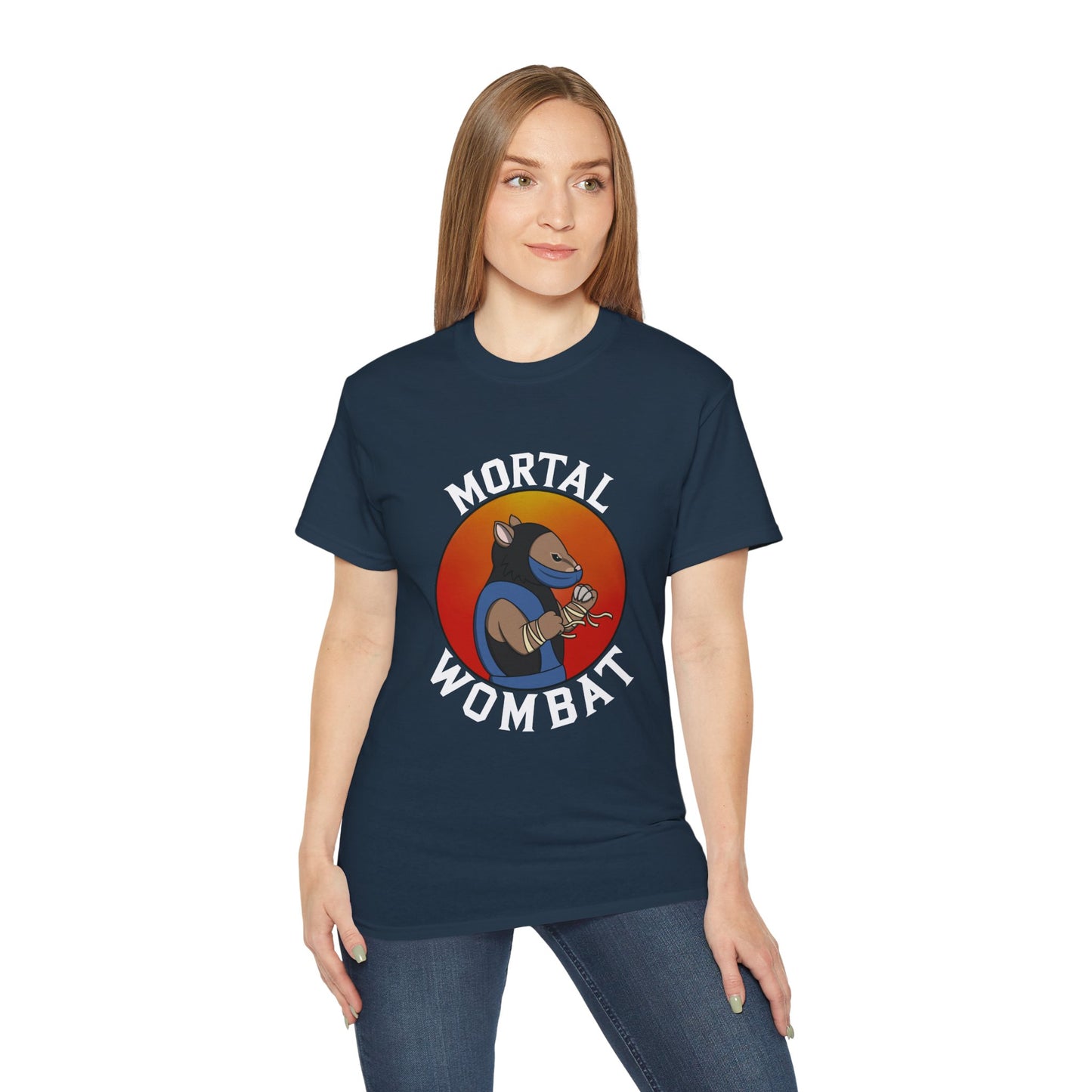 Mortal Wombat Unisex Heavy Cotton Tee