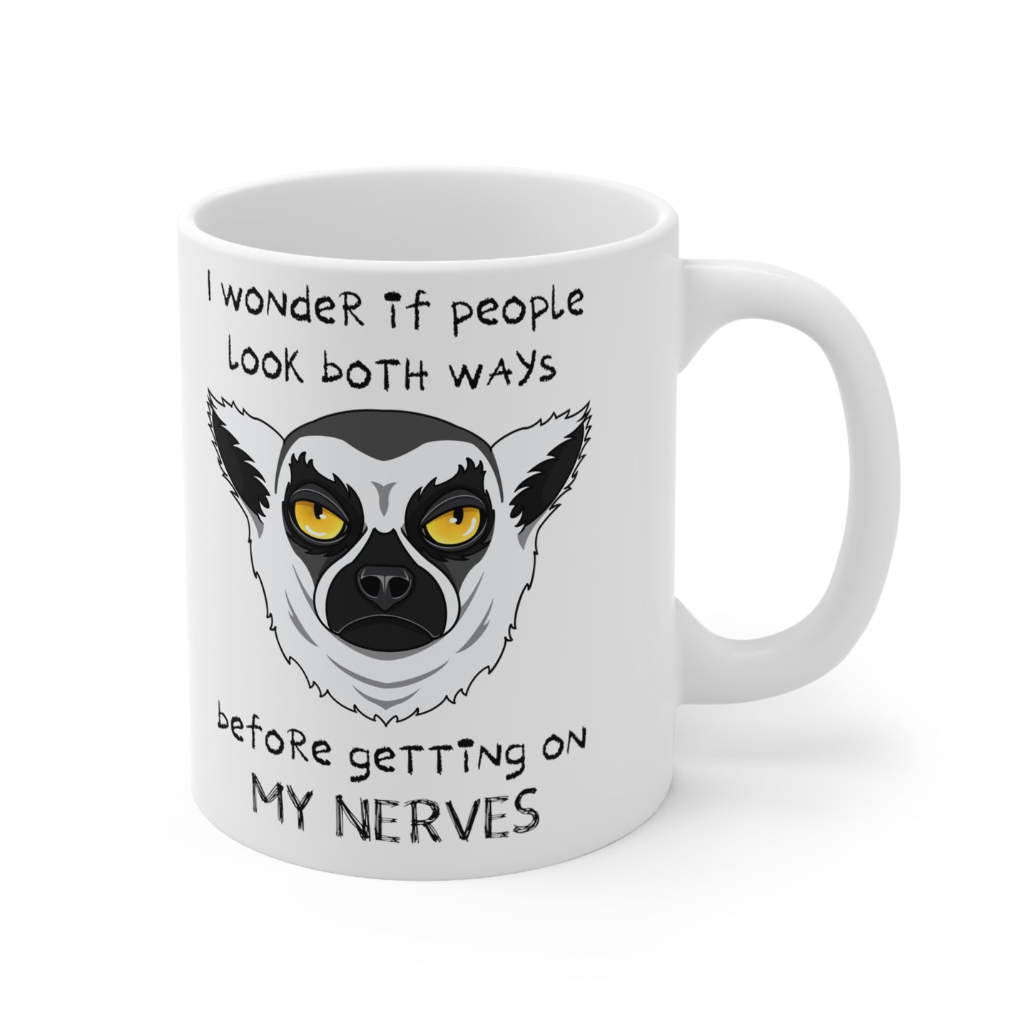 Am Fried White Mug