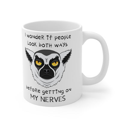 Am Fried White Mug
