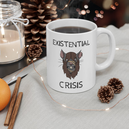 Existential Crisis White Mug