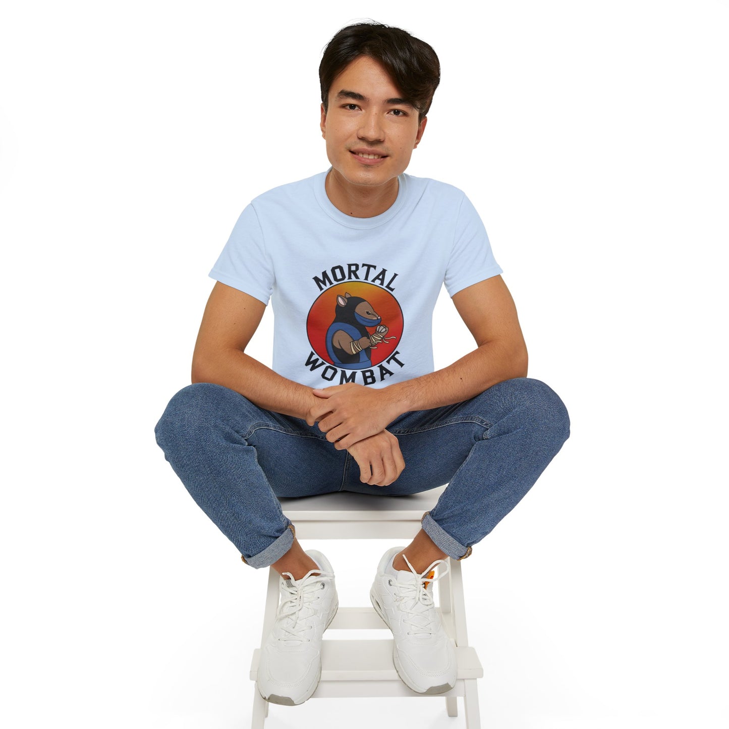Mortal Wombat Unisex Heavy Cotton Tee