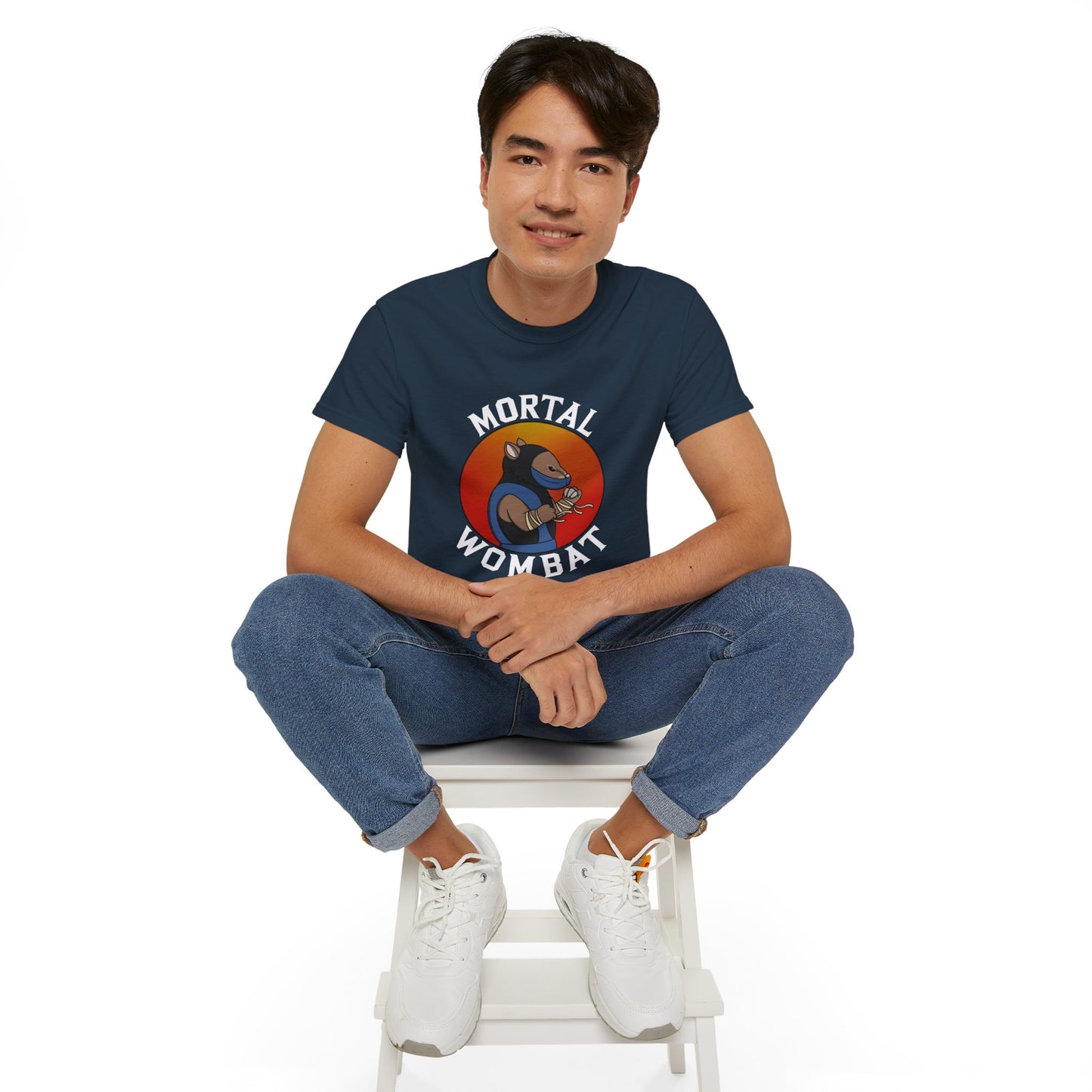 Mortal Wombat Unisex Heavy Cotton Tee