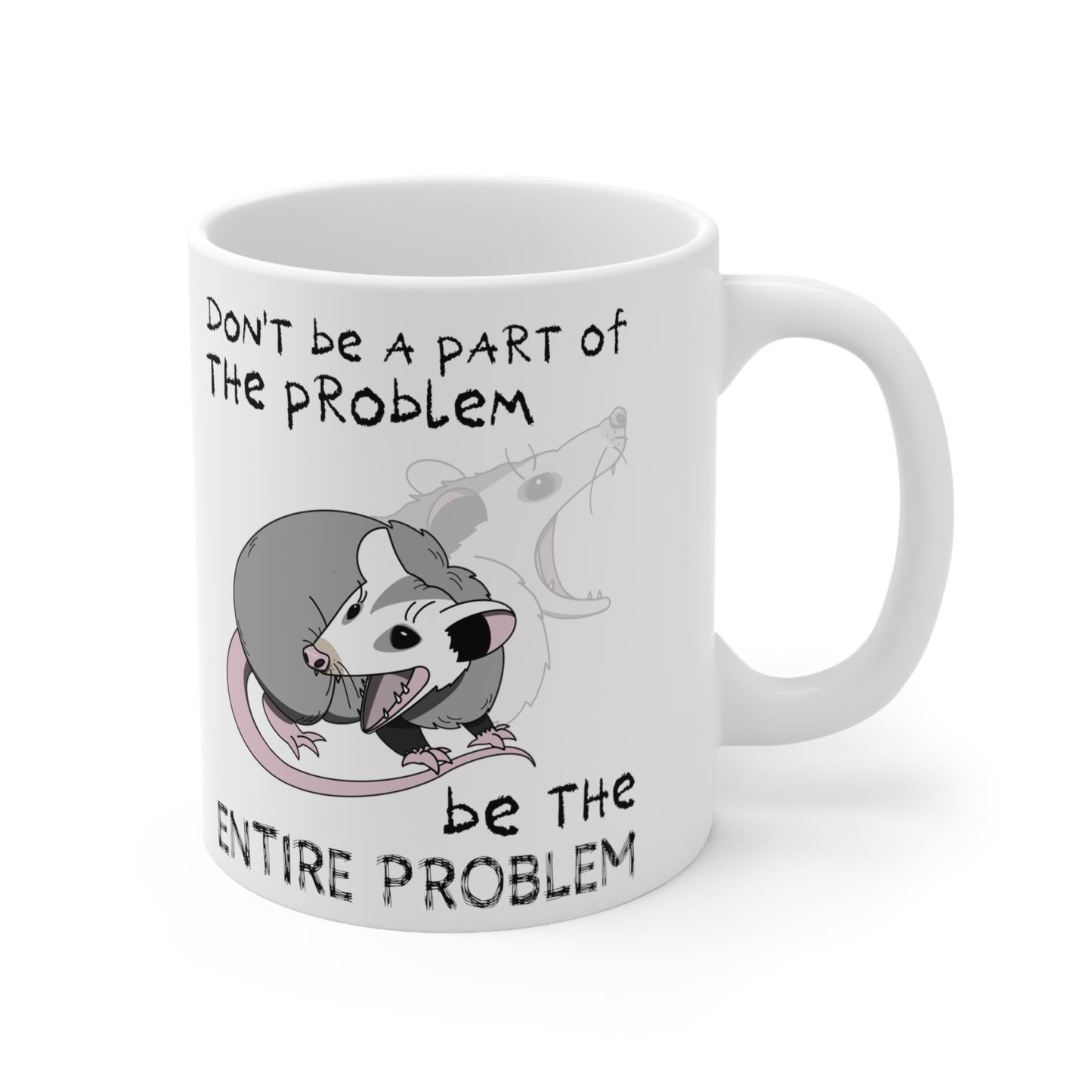 The Problem White Mug