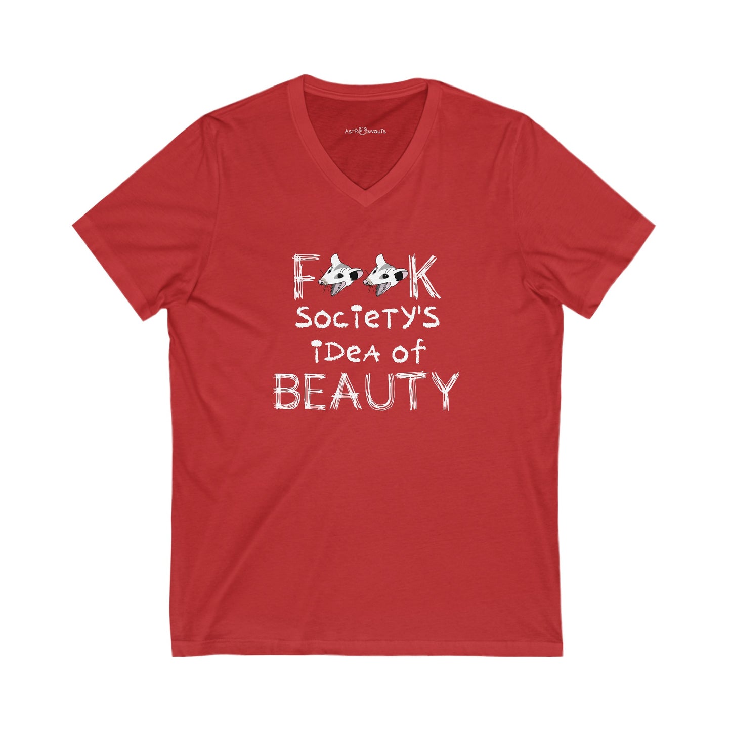 Feeling Pretty Unisex V-Neck T-shirt