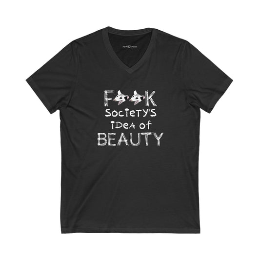 Feeling Pretty Unisex V-Neck T-shirt
