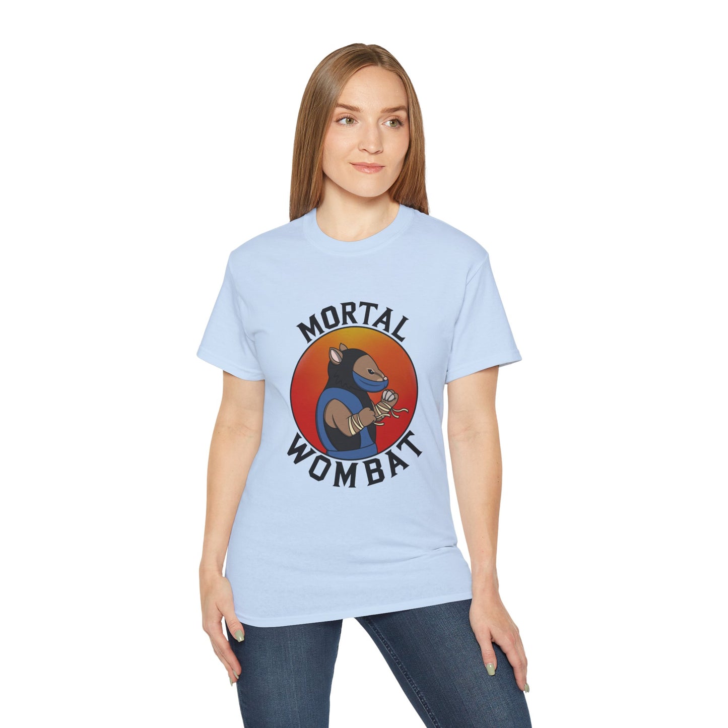 Mortal Wombat Unisex Heavy Cotton Tee