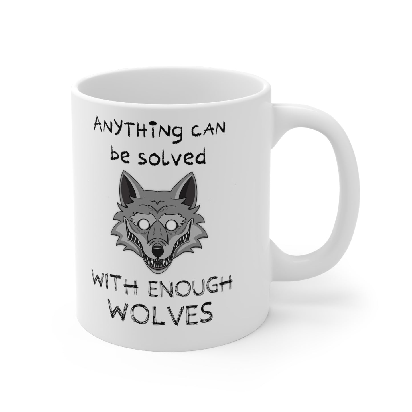 The Wolves White Mug