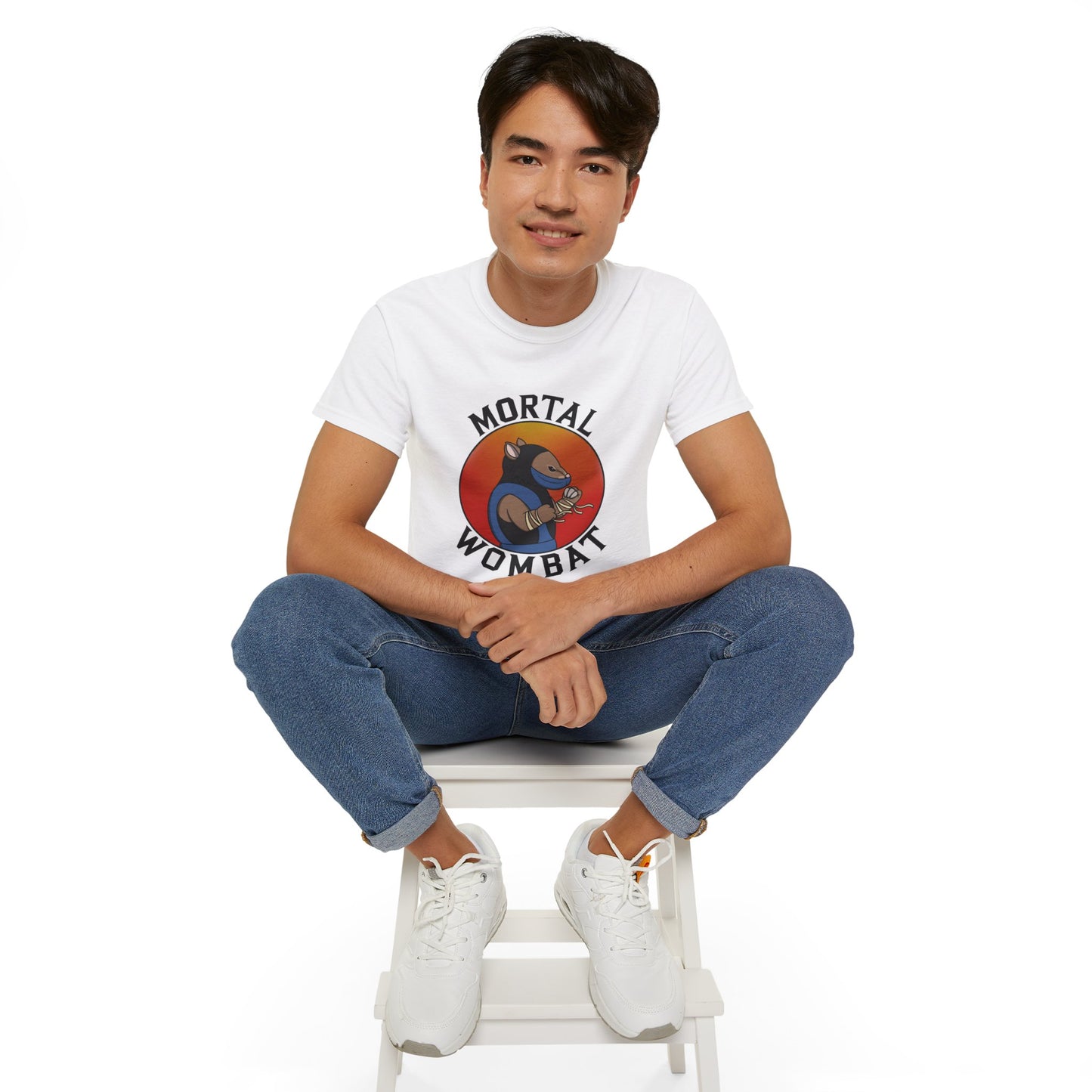 Mortal Wombat Unisex Heavy Cotton Tee