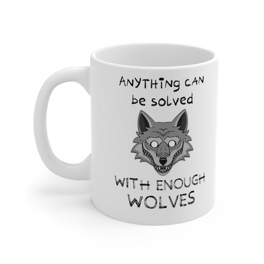 The Wolves White Mug