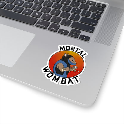 Mortal Wombat Sticker